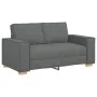 Juego de sofás con cojines 2 piezas tela gris oscuro de , Sofás - Ref: Foro24-3324692, Precio: 467,07 €, Descuento: %