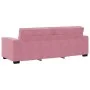 Juego de sofás con cojines 2 piezas terciopelo rosa de , Sofás - Ref: Foro24-3324703, Precio: 502,23 €, Descuento: %