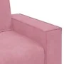 Juego de sofás con cojines 2 piezas terciopelo rosa de , Sofás - Ref: Foro24-3324703, Precio: 502,23 €, Descuento: %