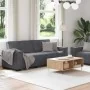 Juego de sofás con cojines 2 piezas terciopelo gris oscuro de , Sofás - Ref: Foro24-3324701, Precio: 468,39 €, Descuento: %