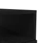 Mesa de centro con luces LED roble negro 90x49x40 cm de , Mesas de centro - Ref: Foro24-862254, Precio: 112,46 €, Descuento: %