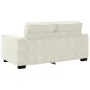 Juego de sofás con cojines 2 piezas terciopelo crema de , Sofás - Ref: Foro24-3324708, Precio: 487,47 €, Descuento: %