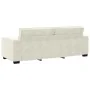Juego de sofás con cojines 2 piezas terciopelo crema de , Sofás - Ref: Foro24-3324708, Precio: 487,47 €, Descuento: %