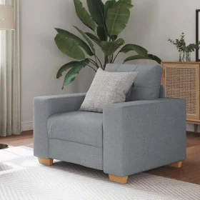 Sillón Sofá Tela Gris Claro 60 cm by , Sofas - Ref: Foro24-4105058, Price: 159,36 €, Discount: %