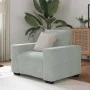 Sillón sofá gris claro 60 cm terciopelo de , Sofás - Ref: Foro24-4105098, Precio: 158,91 €, Descuento: %