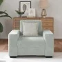 Sillón sofá gris claro 60 cm terciopelo de , Sofás - Ref: Foro24-4105098, Precio: 158,91 €, Descuento: %
