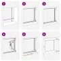 Ventana de sótano "RISOR" 60x60 cm oscilobatiente DIN izquierda by , Windows - Ref: Foro24-4108387, Price: 129,59 €, Discount: %