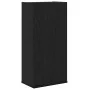 Armario de pared roble negro 32x20x67 cm madera de ingeniería de , Tocadores de baño - Ref: Foro24-862095, Precio: 40,04 €, D...