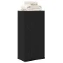 Armario de pared roble negro 32x20x67 cm madera de ingeniería de , Tocadores de baño - Ref: Foro24-862095, Precio: 40,04 €, D...