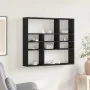 Estante de pared roble negro 90x16x78 cm madera de ingeniería de , Estantes y estanterías - Ref: Foro24-862510, Precio: 53,53...