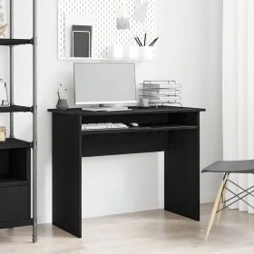 Escritorio roble negro 90x50x74 cm madera de ingeniería de , Escritorios - Ref: Foro24-862476, Precio: 67,28 €, Descuento: %