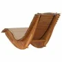 Tumbona mecedora con cojín de madera maciza de acacia by , Loungers - Ref: Foro24-4103885, Price: 181,11 €, Discount: %