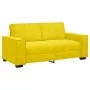 Sofá de 2 plazas terciopelo amarillo 140 cm by , Sofas - Ref: Foro24-4105026, Price: 214,84 €, Discount: %