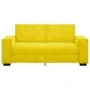 Sofá de 2 plazas terciopelo amarillo 140 cm by , Sofas - Ref: Foro24-4105026, Price: 214,84 €, Discount: %