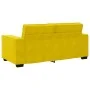 Sofá de 2 plazas terciopelo amarillo 140 cm by , Sofas - Ref: Foro24-4105026, Price: 214,84 €, Discount: %