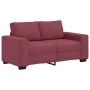 Juego de sofás con cojines 2 piezas tela rojo tinto de , Sofás - Ref: Foro24-3324734, Precio: 466,16 €, Descuento: %