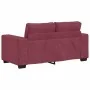 Juego de sofás con cojines 2 piezas tela rojo tinto de , Sofás - Ref: Foro24-3324734, Precio: 466,16 €, Descuento: %