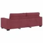 Juego de sofás con cojines 2 piezas tela rojo tinto de , Sofás - Ref: Foro24-3324734, Precio: 466,16 €, Descuento: %