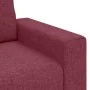 Juego de sofás con cojines 2 piezas tela rojo tinto de , Sofás - Ref: Foro24-3324734, Precio: 466,16 €, Descuento: %