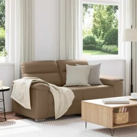 Sofá de 2 plazas de cuero sintético color capuchino 120 cm von , Sofas - Ref: Foro24-4105336, Preis: 224,44 €, Rabatt: %