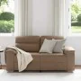 Sofá de 2 plazas de cuero sintético color capuchino 120 cm von , Sofas - Ref: Foro24-4105336, Preis: 224,44 €, Rabatt: %