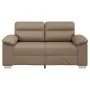 Sofá de 2 plazas de cuero sintético color capuchino 120 cm von , Sofas - Ref: Foro24-4105336, Preis: 224,44 €, Rabatt: %