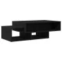 Mesa de centro de madera de roble negro 105x55x32 cm de , Mesas de centro - Ref: Foro24-862069, Precio: 72,38 €, Descuento: %