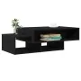Mesa de centro de madera de roble negro 105x55x32 cm de , Mesas de centro - Ref: Foro24-862069, Precio: 72,38 €, Descuento: %