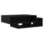 Mesa de centro de madera de roble negro 105x55x32 cm de , Mesas de centro - Ref: Foro24-862069, Precio: 72,38 €, Descuento: %