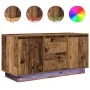 Mueble de TV con luces LED madera vieja 100x41x50 cm de , Muebles TV - Ref: Foro24-861416, Precio: 103,37 €, Descuento: %