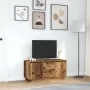 Mueble de TV con luces LED madera vieja 100x41x50 cm de , Muebles TV - Ref: Foro24-861416, Precio: 103,37 €, Descuento: %