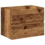 Mueble con lavabo integrado madera envejecida de , Tocadores de baño - Ref: Foro24-3328921, Precio: 152,21 €, Descuento: %