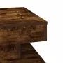 Mesa de centro giratoria 360 grados roble ahumado 50x50x34,5 cm de , Mesas de centro - Ref: Foro24-858474, Precio: 60,51 €, D...
