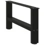 Patas de mesa de centro negro 2uds acero 70x(30-31) cm de , Patas para mesas - Ref: Foro24-4013268, Precio: 66,40 €, Descuent...
