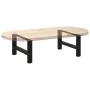 Patas de mesa de centro negro 2uds acero 70x(30-31) cm de , Patas para mesas - Ref: Foro24-4013268, Precio: 66,40 €, Descuent...