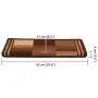 Alfombrillas de escalera autoadhesivas 10 uds marrón 65x21x4 cm de , Alfombrillas para escalones - Ref: Foro24-149845, Precio...