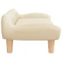 Sofá para niños de tela crema 70x40x24 cm de , Mobiliario para bebés y niños pequeños - Ref: Foro24-3196343, Precio: 68,35 €,...