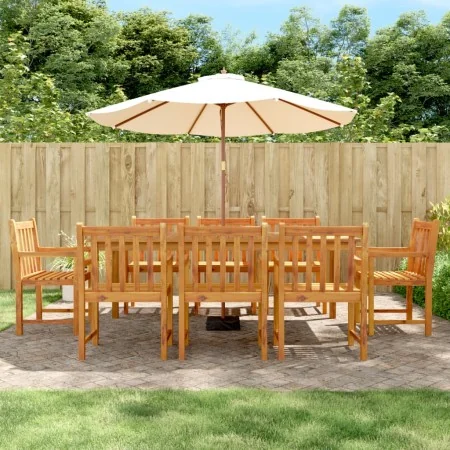 Sillas de jardín 8 uds madera maciza de acacia 56x55,5x90 cm de , Sillas de jardín - Ref: Foro24-3206274, Precio: 652,60 €, D...