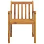 Sillas de jardín 8 uds madera maciza de acacia 56x55,5x90 cm de , Sillas de jardín - Ref: Foro24-3206274, Precio: 652,60 €, D...