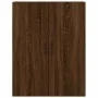 Aparador alto madera contrachapada marrón roble 69,5x34x180 cm by , Sideboards - Ref: Foro24-3195922, Price: 160,35 €, Discou...