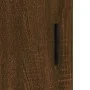 Aparador alto madera contrachapada marrón roble 69,5x34x180 cm by , Sideboards - Ref: Foro24-3195922, Price: 160,35 €, Discou...