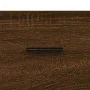 Aparador alto madera contrachapada marrón roble 69,5x34x180 cm by , Sideboards - Ref: Foro24-3195922, Price: 160,35 €, Discou...