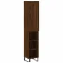 Aparador alto madera contrachapada roble marrón 34,5x34x180 cm von , Sideboards - Ref: Foro24-3200352, Preis: 93,28 €, Rabatt: %