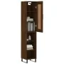 Aparador alto madera contrachapada roble marrón 34,5x34x180 cm von , Sideboards - Ref: Foro24-3200352, Preis: 93,28 €, Rabatt: %
