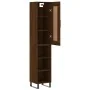 Aparador alto madera contrachapada roble marrón 34,5x34x180 cm von , Sideboards - Ref: Foro24-3200352, Preis: 93,28 €, Rabatt: %