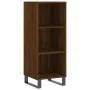 Aparador alto madera contrachapada roble marrón 34,5x34x180 cm von , Sideboards - Ref: Foro24-3200352, Preis: 93,28 €, Rabatt: %