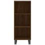 Aparador alto madera contrachapada roble marrón 34,5x34x180 cm von , Sideboards - Ref: Foro24-3200352, Preis: 93,28 €, Rabatt: %