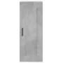 Aparador de madera contrachapada gris hormigón 34,5x34x180 cm by , Sideboards - Ref: Foro24-3200325, Price: 89,42 €, Discount: %