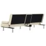 Sofá cama con portavasos cuero sintético color crema by , Sofas - Ref: Foro24-351927, Price: 313,87 €, Discount: %