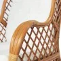 Sofá con cojín ratán natural y lino marrón claro by , Sofas - Ref: Foro24-325471, Price: 274,79 €, Discount: %